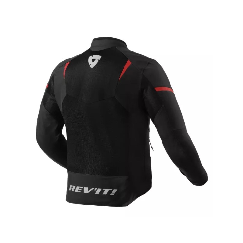 Revit Hyperspeed 2 GT Air sort-fluorrød motorcykeljakke udsalg