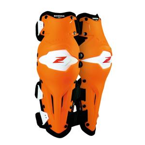 Knæbeskyttere Zandona X-Bandit hvid-orange