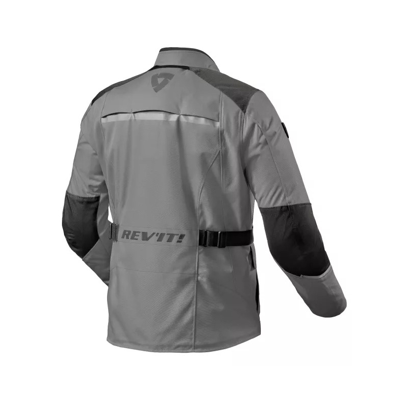 Revit Voltiac 3 H2O motorcykeljakke grå-sort