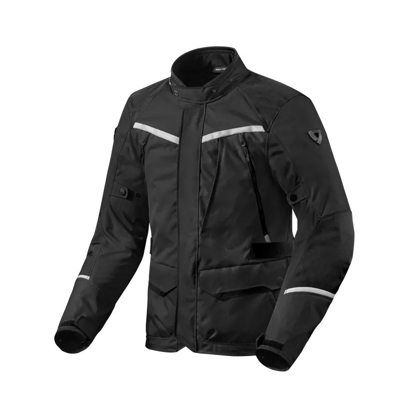Revit Voltiac 3 H2O sort-sølv motorcykeljakke