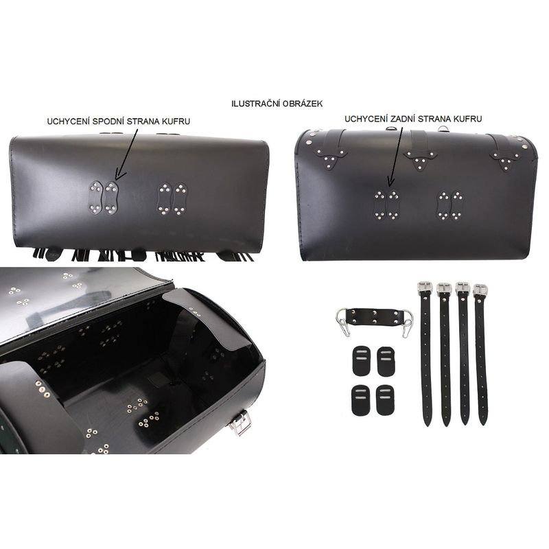 Chopper RSA-131A motorcykeltaske i læder