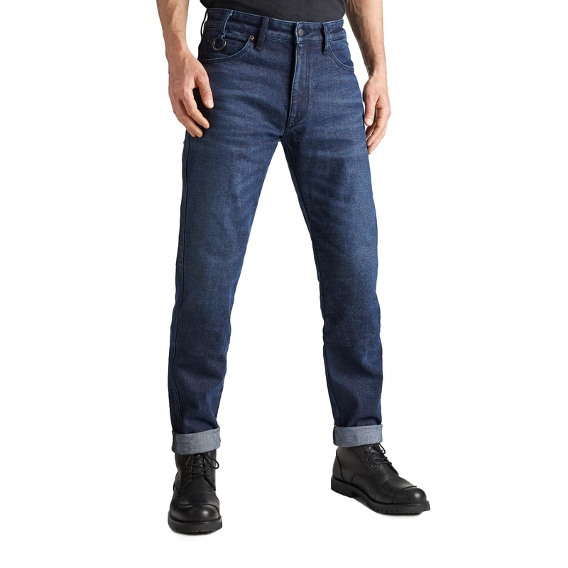 Motorcykeljeans PANDO MOTO Arnie Slim blå udsalg