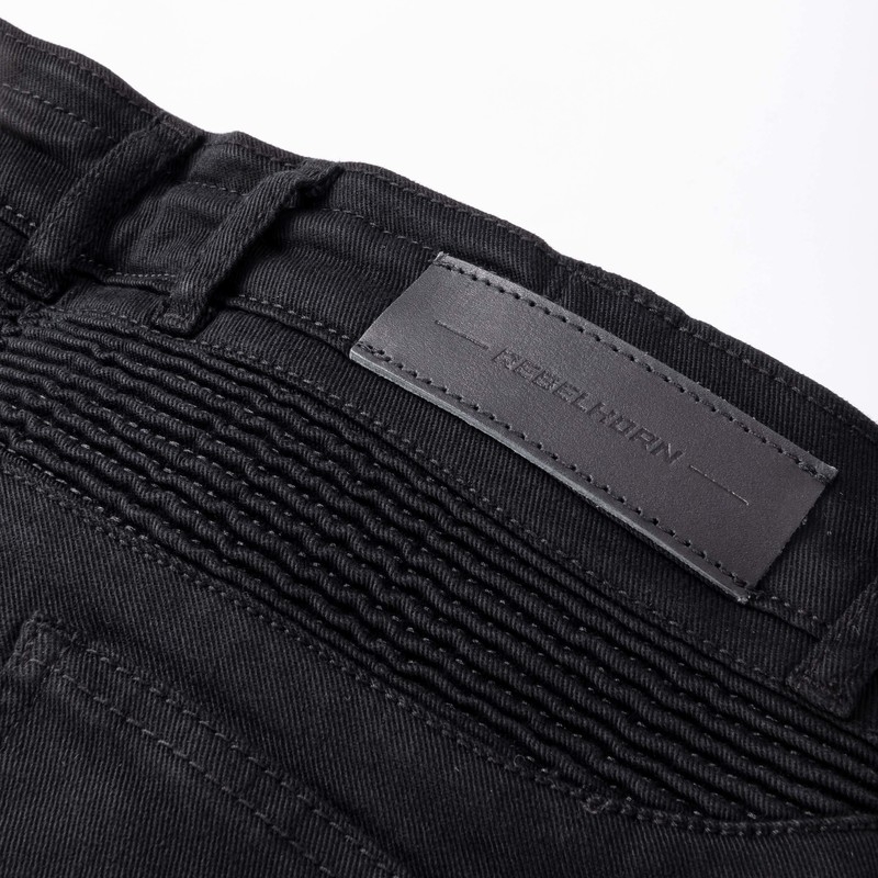 Rebelhorn Vandal Twill Black Motorcycle Jeans udsalg