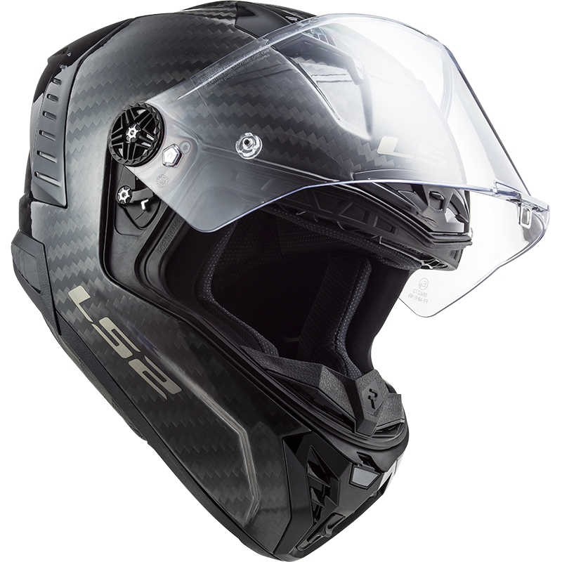 LS2 FF805 Thunder Carbon Black Gloss Integral motorcykelhjelm