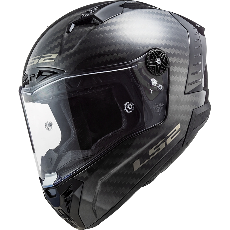 LS2 FF805 Thunder Carbon Black Gloss Integral motorcykelhjelm
