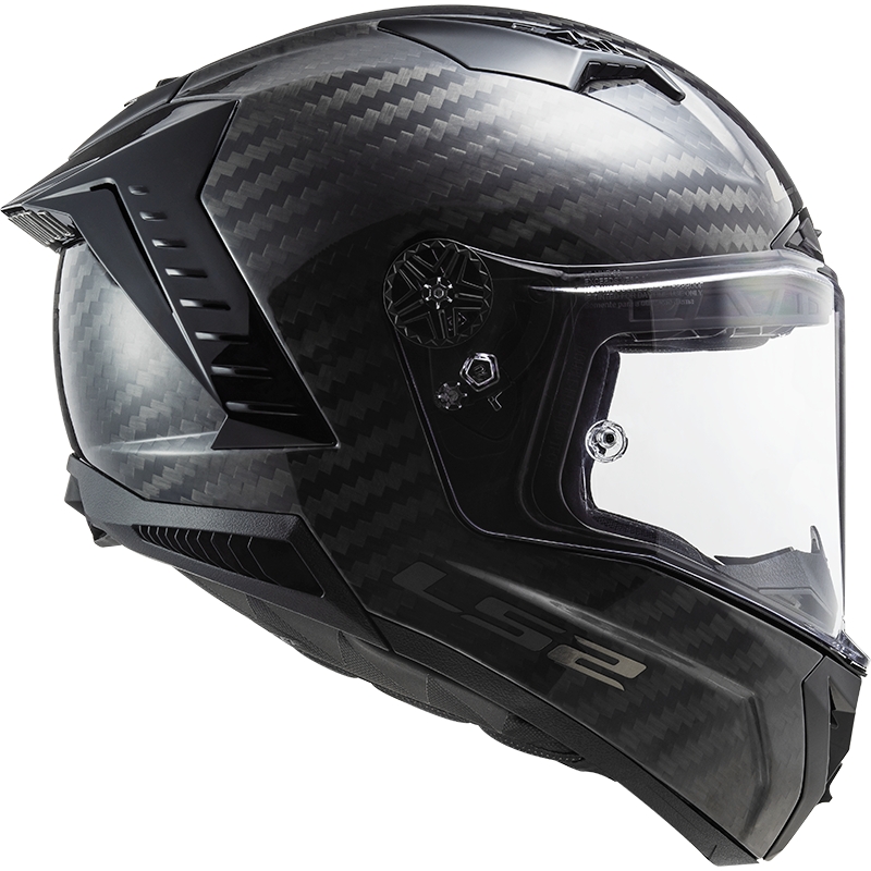 LS2 FF805 Thunder Carbon Black Gloss Integral motorcykelhjelm