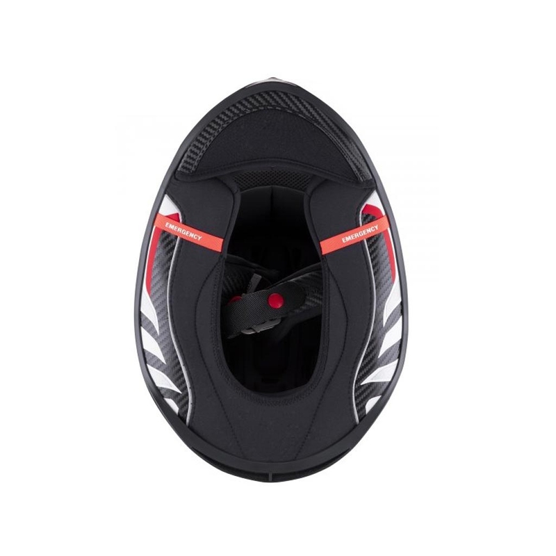 Scorpion EXO-R1 EVO Carbon Air Solid Integralhjelm, Sort