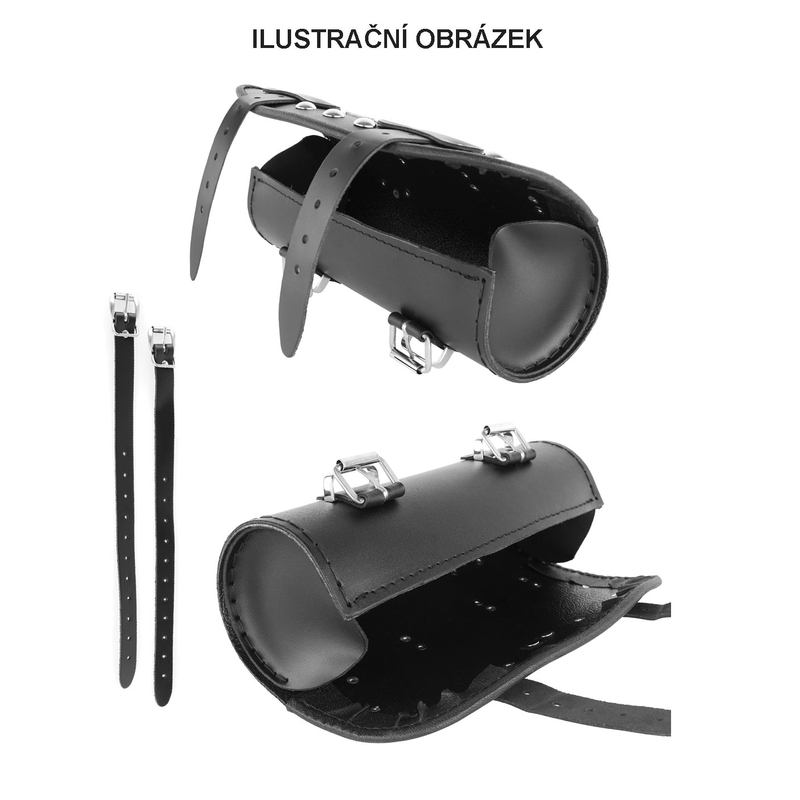 Læderrulle til Chopper/Custom RSA-7A-motorcykel