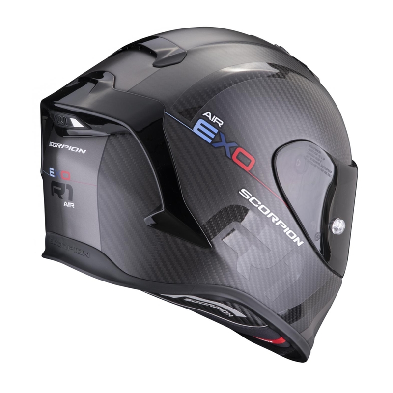 Integralhjelm Scorpion EXO-R1 EVO Carbon Air MG sort-sølv