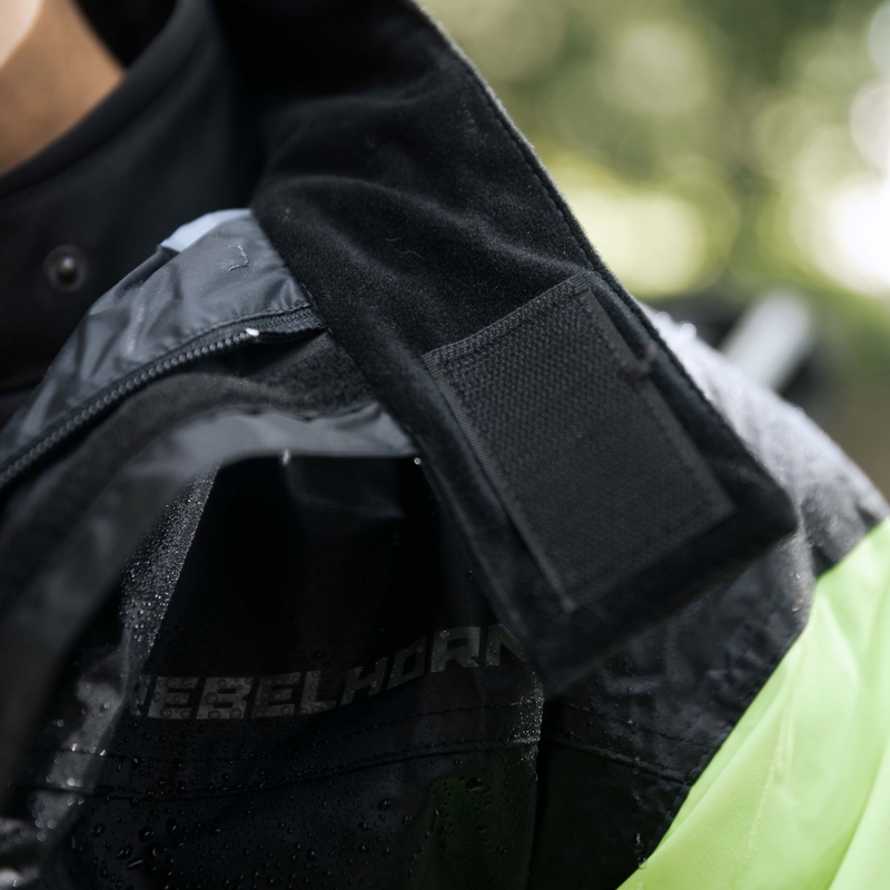 Rebelhorn Rain sort motorcykeljakke