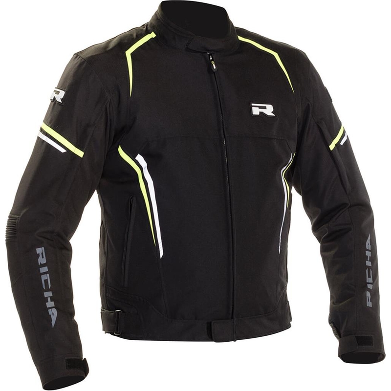 Bunda na motorku RICHA Gotham 2 černo-fluo žlutá výprodej