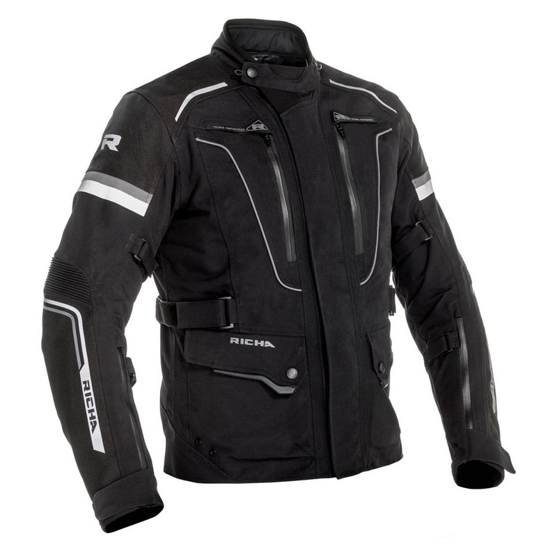 Motorcykeljakke RICHA Infinity 2 Pro sort udsalg