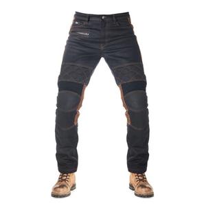 Motorcykelbukser Fuel Sergeant 2 Waxed Brown og Black