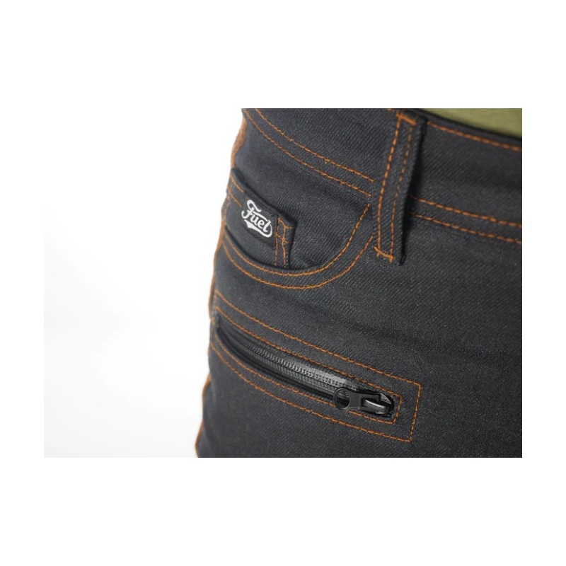 Motorcykelbukser Fuel Sergeant 2 Waxed Brown og Black
