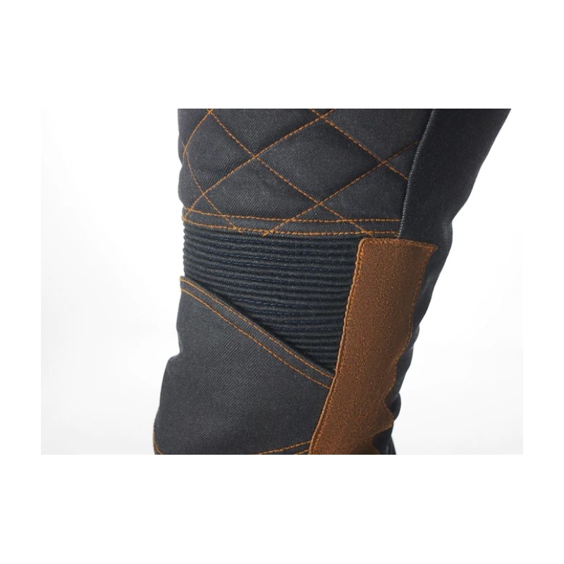 Motorcykelbukser Fuel Sergeant 2 Waxed Brown og Black