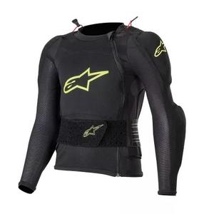 Alpinestars Bionic Plus Kids Body Protector Sort-Fluo Yellow