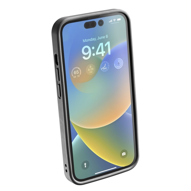 Beskyttelsescover Interphone QUIKLOX til Apple iPhone 14 Pro sort