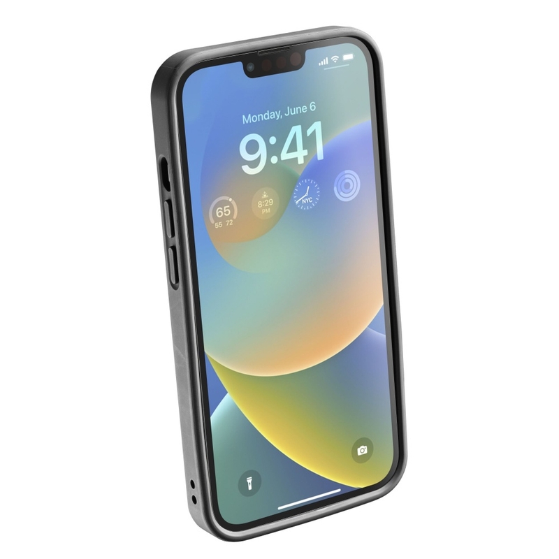 Beskyttelsescover Interphone QUIKLOX til Apple iPhone 14 sort