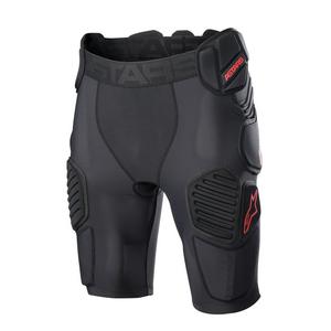 Alpinestars Bionic Pro motocross-shorts i sort og rød