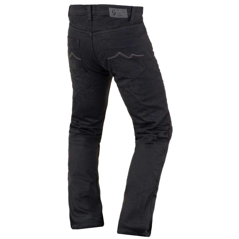 SCOTT Denim Stretch Motorcycle Jeans Sort