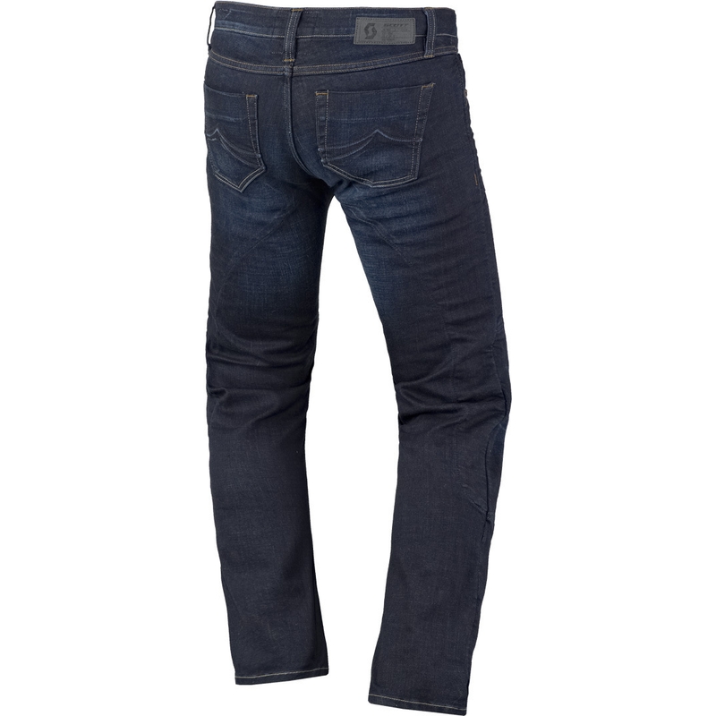 SCOTT Denim Stretch Motorcycle Jeans til kvinder Blå