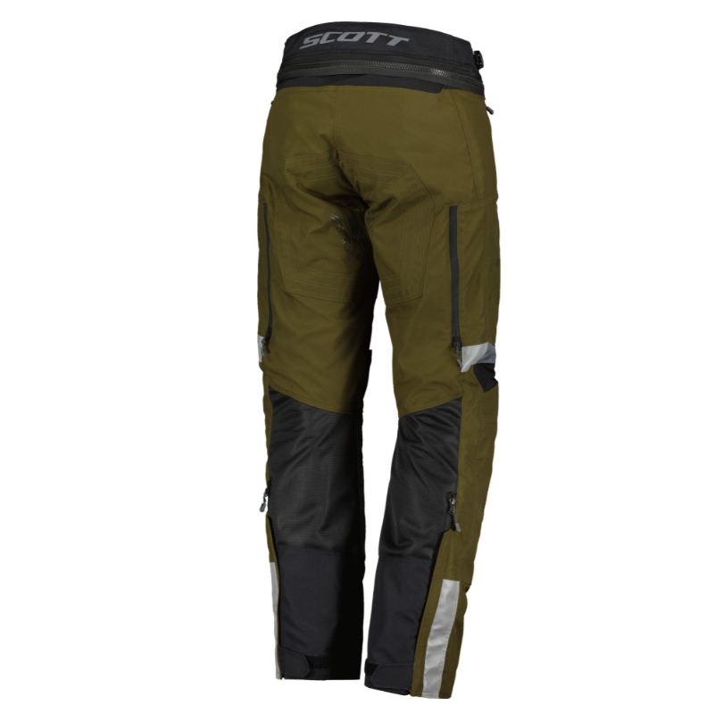 Motorcykelbukser SCOTT Dualraid Dryo brun-sort