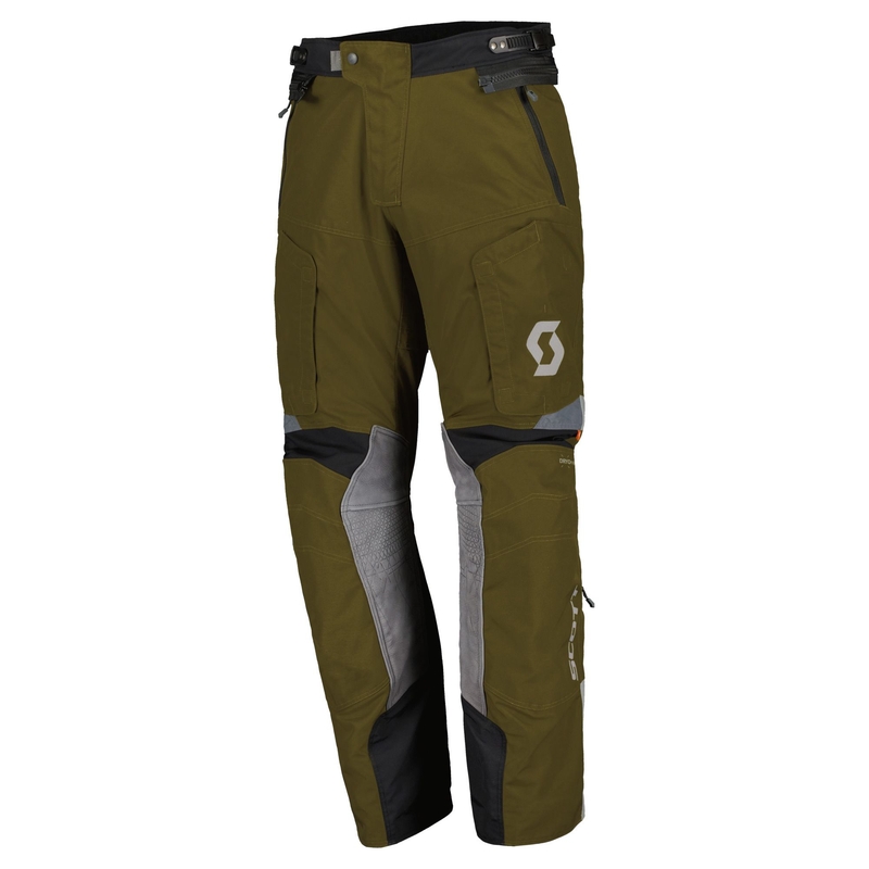 Motorcykelbukser SCOTT Dualraid Dryo brun-sort