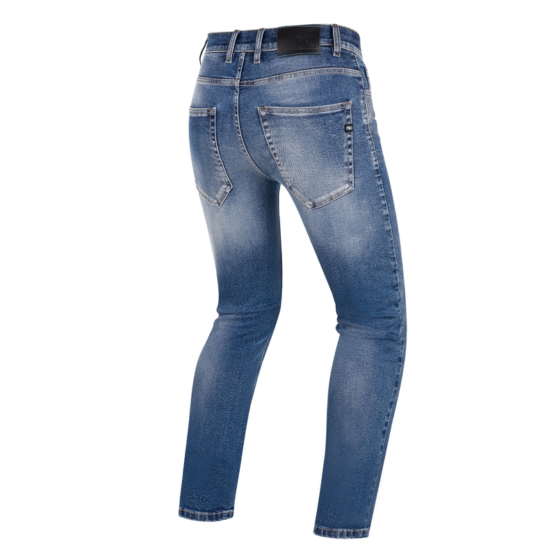 PMJ Cruise blå motorcykeljeans udsalg