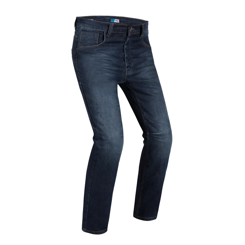 Motorcykeljeans PMJ Tourer blå WR udsalg