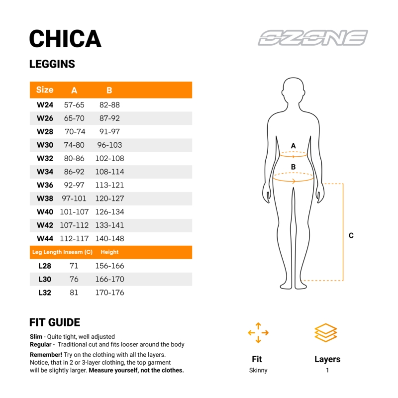 Dame motorcykelleggings Ozone Chica sort