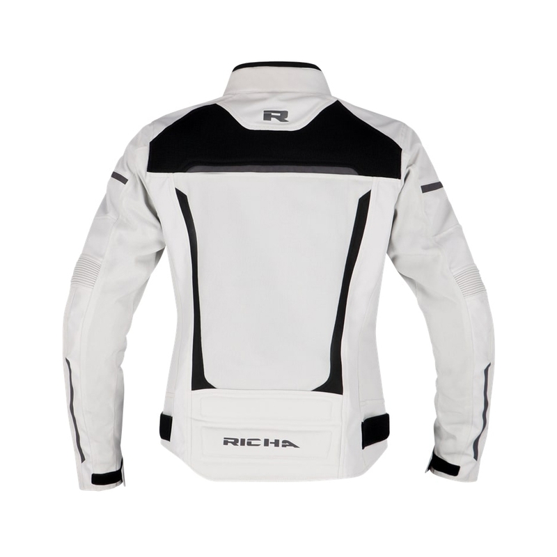 Dámská bunda na motorku RICHA Airstorm WP šedá výprodej