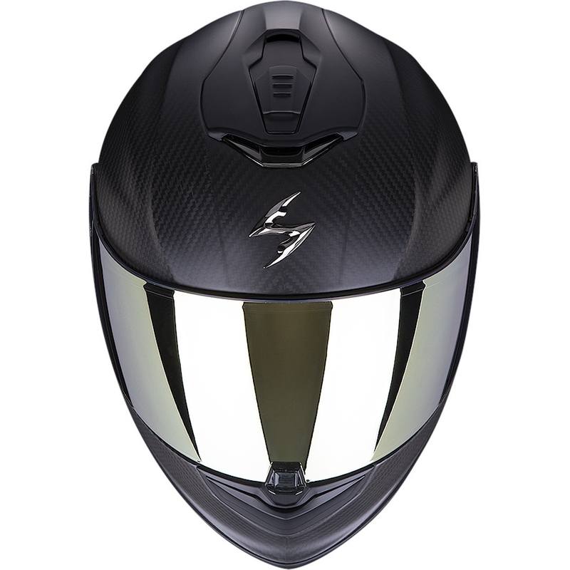 Integralhjelm Scorpion EXO-1400 EVO Carbon Air Solid sort mat