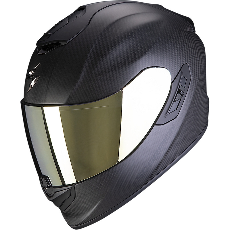 Integralhjelm Scorpion EXO-1400 EVO Carbon Air Solid sort mat