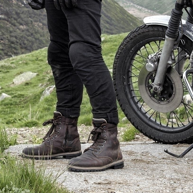 Motorcykelstøvler Stylmartin Ace brun