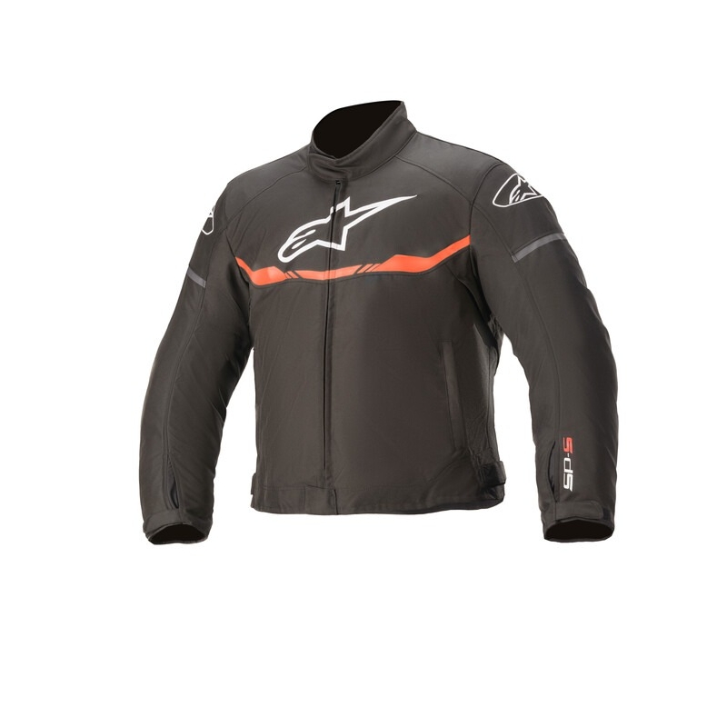 Alpinestars T-SP S vandtæt motorcykeljakke til børn Hvid, rød og sort