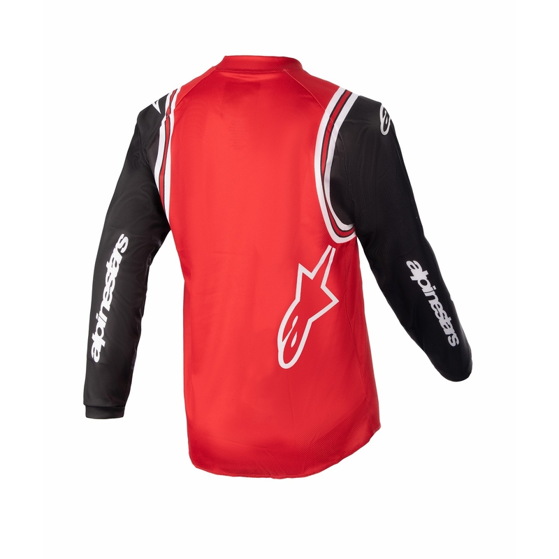 Alpinestars Racer Acumen Limited Edition rød, sort og hvid motocrosstrøje til børn