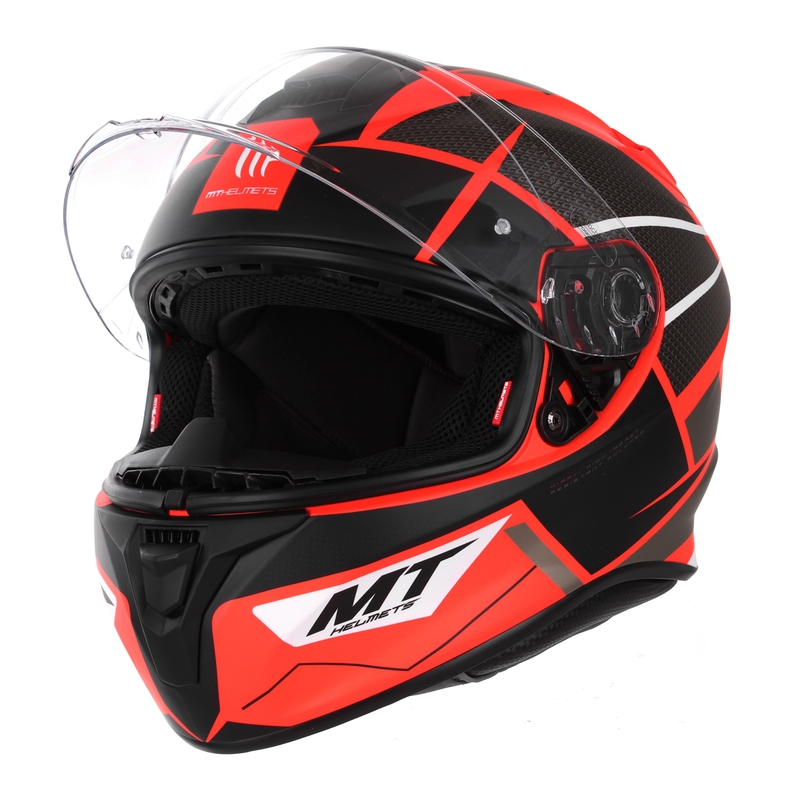 Integrální přilba na motorku MT Targo Podium D5 červeno-černá výprodej