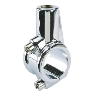 Krom spejlholder 22 mm venstre