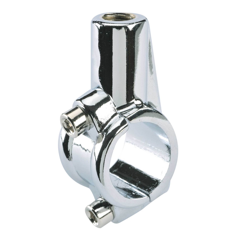 Krom spejlholder 22 mm venstre
