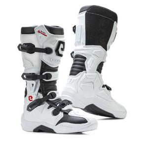 Eleveit X PRIVILEGE motorcykelstøvler sort og hvid