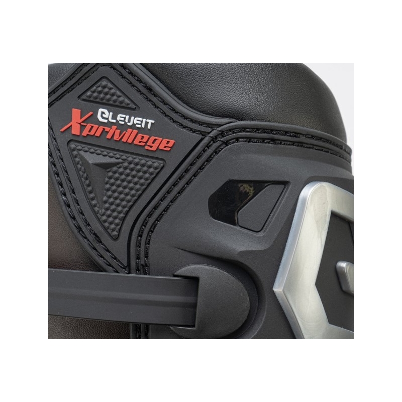 Eleveit X PRIVILEGE WP ENDURO sortbrune motorcykelstøvler
