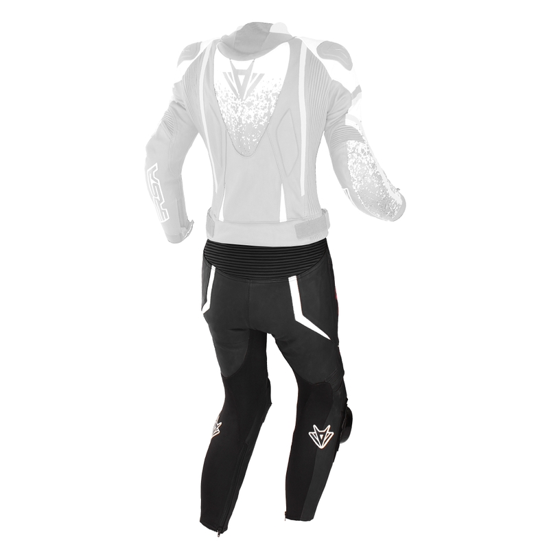 RSA GT2 Black-White-Fluo Pink motorcykelbukser til kvinder udsalg