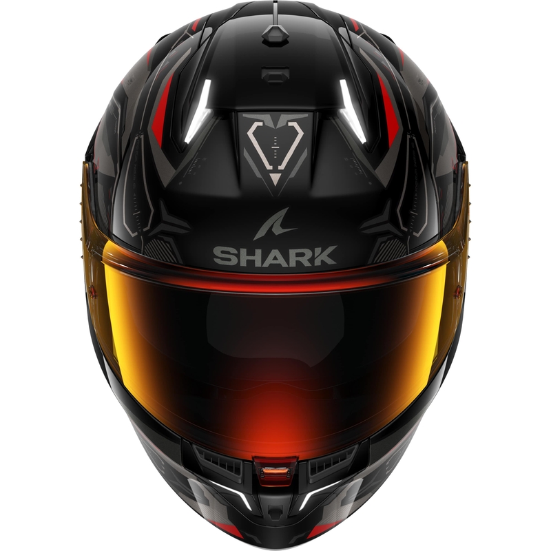 Integrální přilba na motorku SHARK Skwal i3 Linik černo-šedo-červená