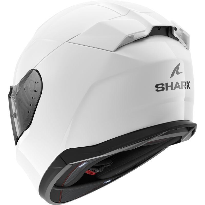Integrální přilba na motorku SHARK D-SKWAL 3 Blank bílá lesklá