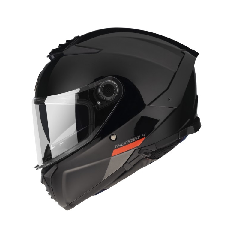 Integralhjelm MT FF118SV Thunder 4 SV sort blank