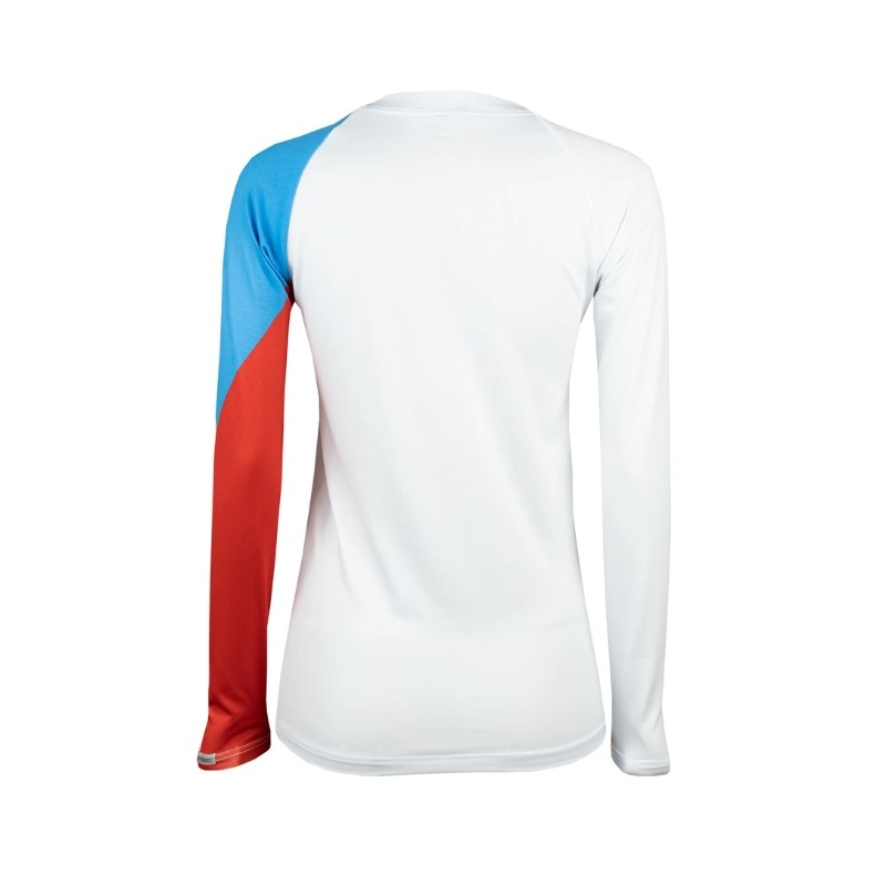 T-shirt til kvinder nanosilver® CZECHIA - langærmet