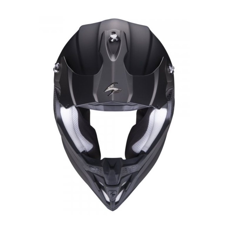 Motocrosshjelm Scorpion VX-16 EVO AIR Solid sort mat
