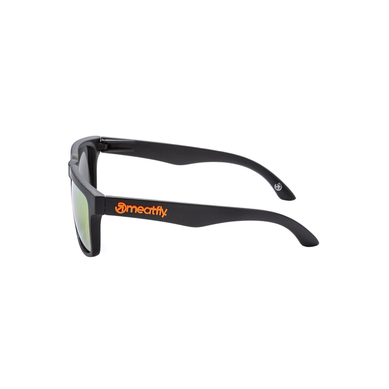 Meatfly Memphis solbriller i sort og orange