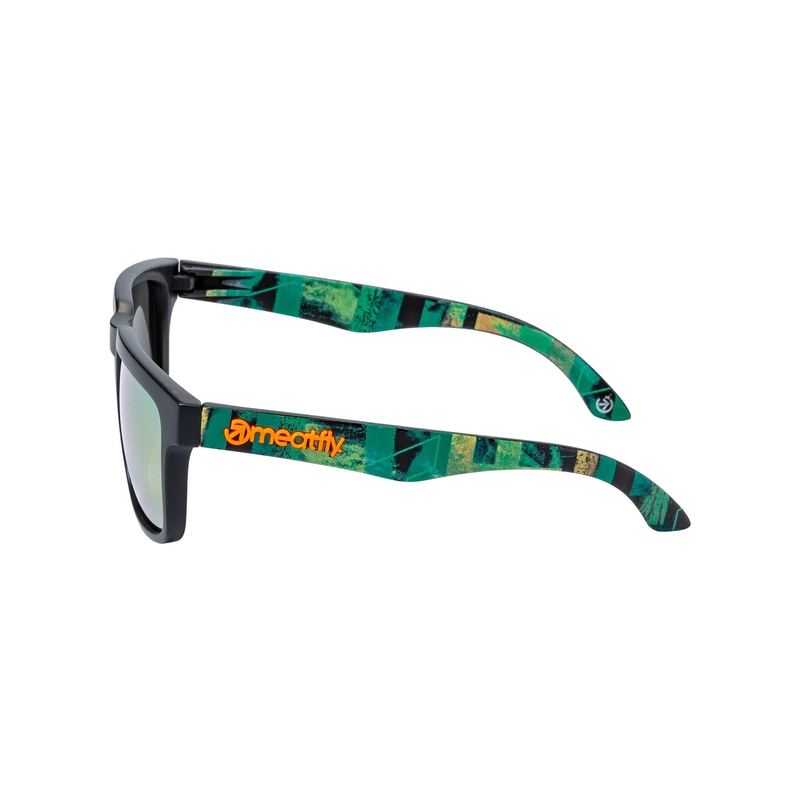 Meatfly Memphis Substance camo oliven solbriller