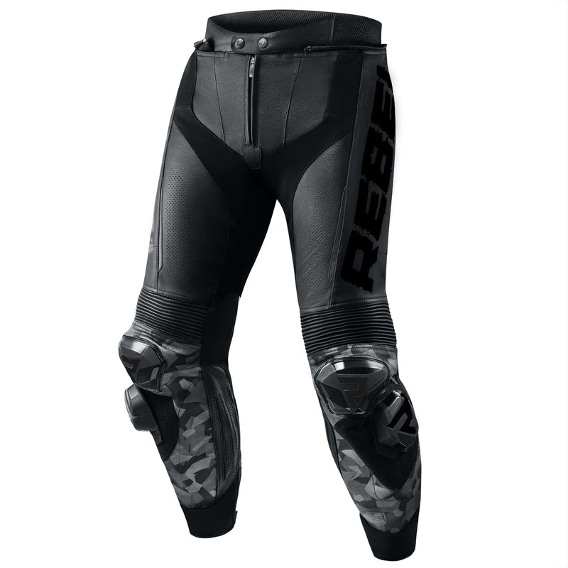 Rebelhorn Rebel sorte motorcykelbukser udsalg